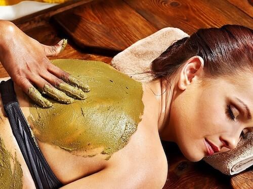 Cleansing ayurvedic self-massage